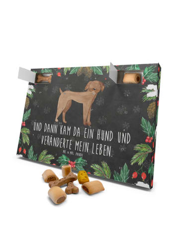 Mr. & Mrs. Panda Adventskalender für Hunde Hund Dogge mit Spruch in Kreidetafel