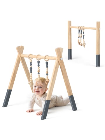 COSTWAY Spielbogen in Grau