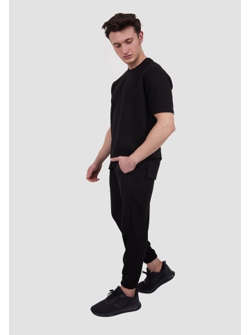 Tom Barron Set aus Oversize-Shirt und Jogginghose in MILKY BLACK