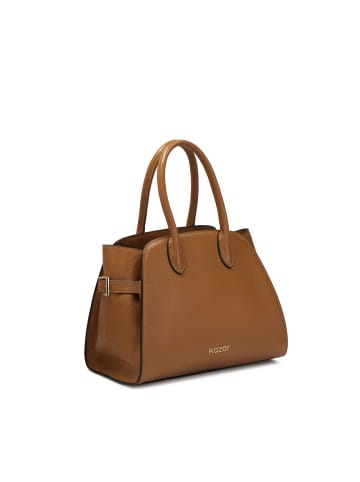 Kazar Schultertaschen in Hellbraun
