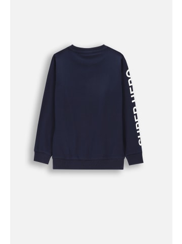 Coccodrillo T-Shirt mit langen Ärmeln in dunkelblau