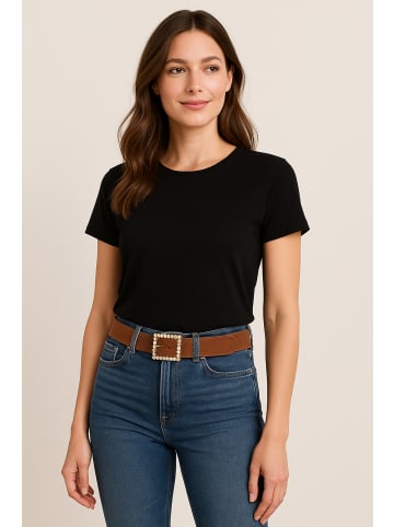 collezione alessandro Ledergürtel " Blingy " in braun