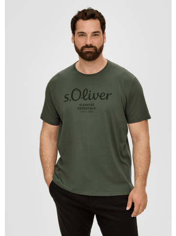 s.Oliver T-Shirt kurzarm in Olive