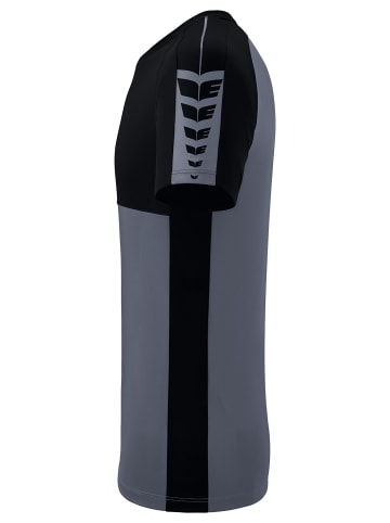 erima Kinder Six Wings T-Shirt in slate grey/schwarz