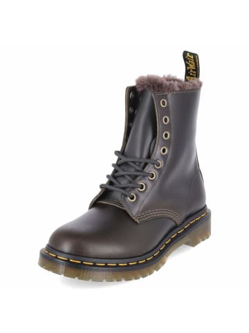 Dr. Martens Schnürstiefel in dunkelbraun