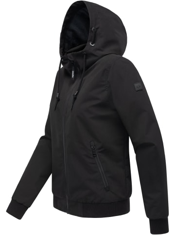 ragwear Kapuzenjacke Oggie in Black