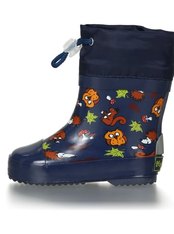 Playshoes Kinder Gummistiefel in Blau
