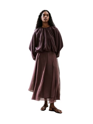 MANUKA Blouse in Bordeaux