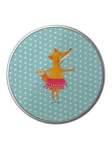 Mr. & Mrs. Panda Dose Fuchs Ballerina ohne Spruch in Türkis Pastell