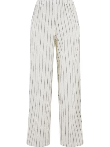 Urban Classics Trouser in offwhite/black