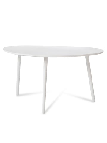 Homestyle4u Couchtisch 84x44x50 in Weiß