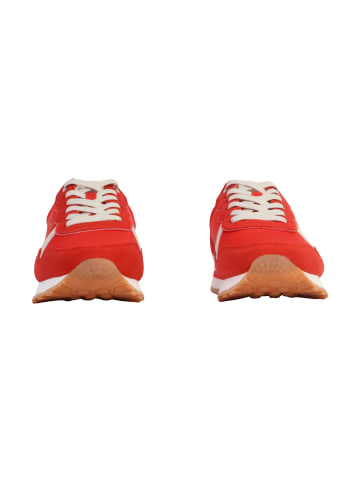 Teddy Smith Leder-Sneaker Rot