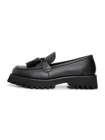 CESARE GASPARI Plateau-Schuhe in Black