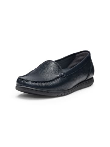 VITAFORM Hirschleder Slipper in marine