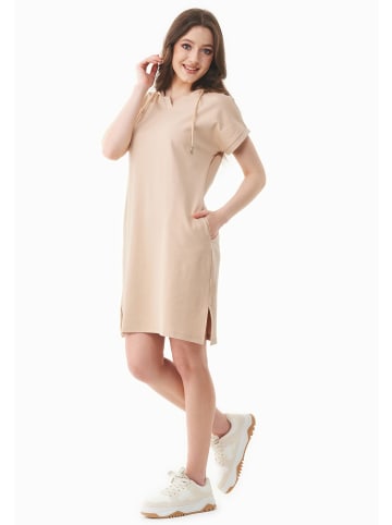 Organication Minikleid "WOR17410" in Zartbeige