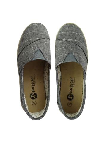 Espargatas by Brasileras Espadrilles "Cool Lines" in Grau