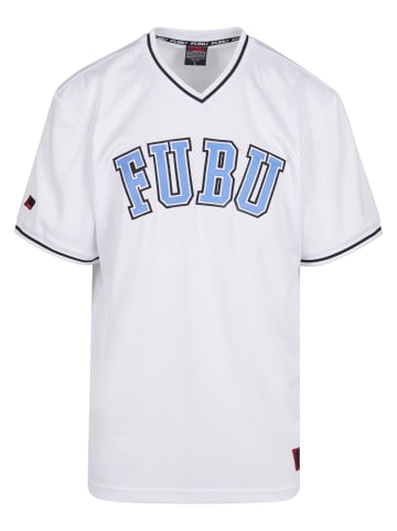 FUBU Mesh Tee in white