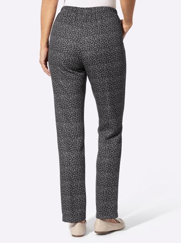 WITT WEIDEN Hose in grau-graphit-bedruckt