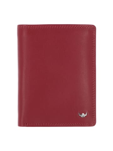 Golden Head Polo Geldbörse RFID Schutz Leder 12 cm rot