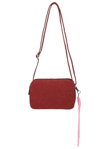 Fritzi aus Preußen Crossbody Tasche Jony Suede Jacky in Rot