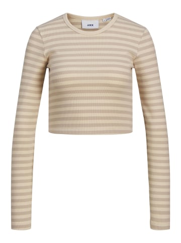 JJXX Langarm-T-Shirt in Fog
