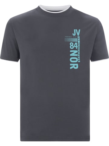 Jan Vanderstorm T-Shirt FLEMMING in dunkelgrau