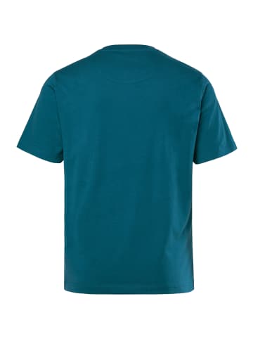 Men Plus Kurzarm T-Shirt in lagunen grün