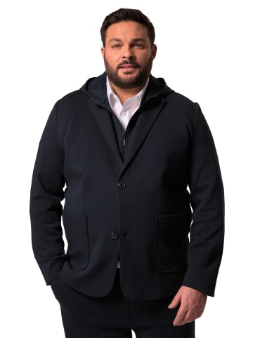 Men Plus Sakko in navy blau