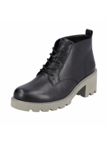 remonte Schnür-Stiefeletten für Damen in unifarben in uni