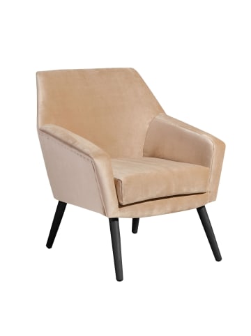 others SESSEL Kachka Bezug Samtvelour Buche schwarz / sand