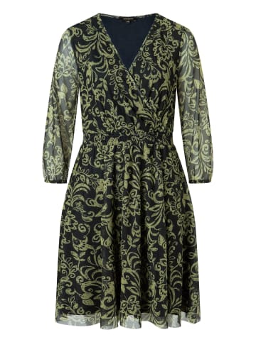 More & More Meshkleid in twotone print soft moss green