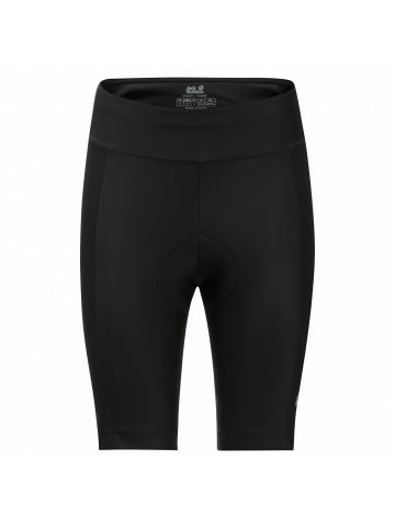 Jack Wolfskin W TOURER PADDED SHORTS in Schwarz