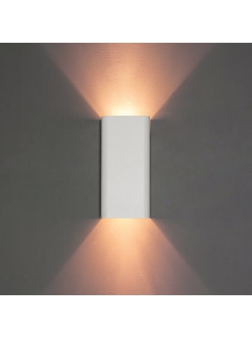 Licht-Erlebnisse Wandlampe (B)11.5 x (H)23 cm in Weiß