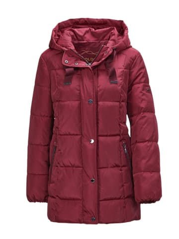 GOLDNER Lange Steppjacke Lange Steppjacke in purpur