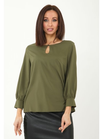 Awesome Apparel Bluse in Khaki