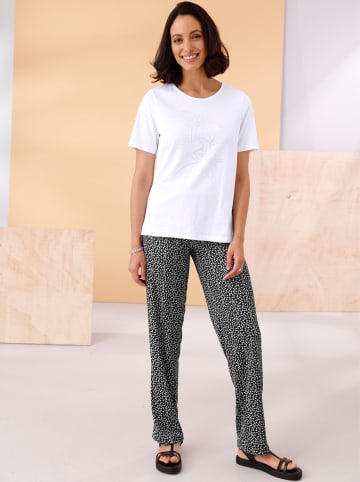 Sieh an! Kurzarmshirt in weiß