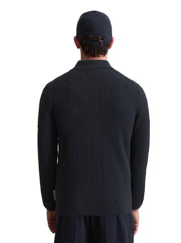 Marc O'Polo Strickshirt DFB Travel Collection in deep night blue
