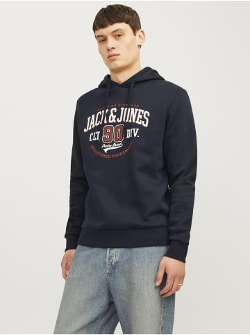 Jack & Jones Kapuzenpullover in Dark Navy