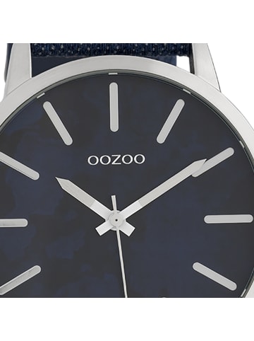 Oozoo Armbanduhr Oozoo Timepieces blau groß (ca. 45mm)