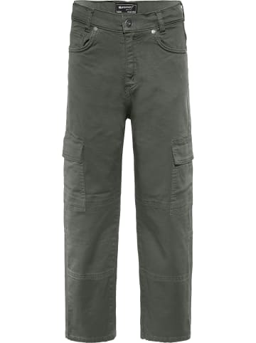 Blue Effect Baggy Cargo Pant slim fit in schilfgrün