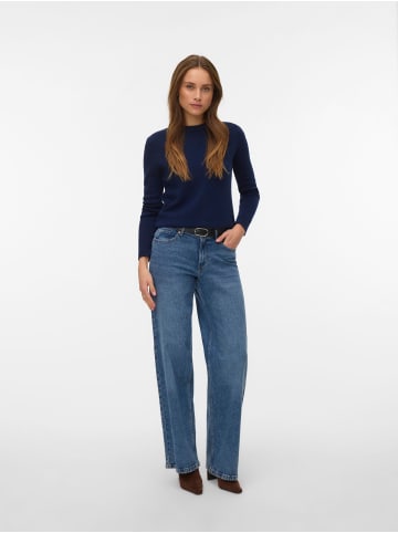 Vero Moda Strickpullover in Navy Blazer