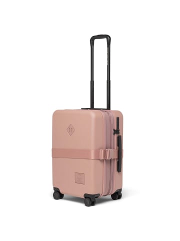 Herschel Heritage Hardshell - 4-Rollen Kabinentrolley 55 cm erw. (ash rose) in ash rose