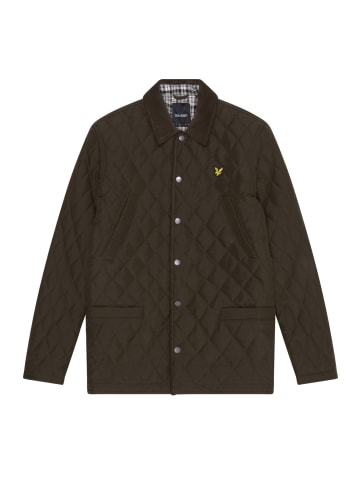 Lyle & Scott Steppjacke in Olivgrün