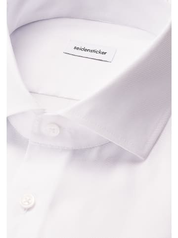 Seidensticker Business Hemd Slim in Weiß