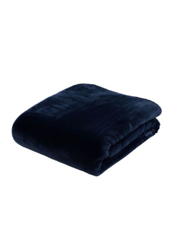 Gözze Wohndecke Cashmere-Feeling 220x240 in marine