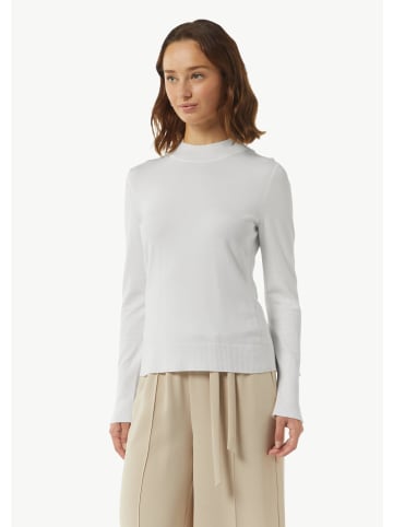 comma Strickpullover langarm in Weiß