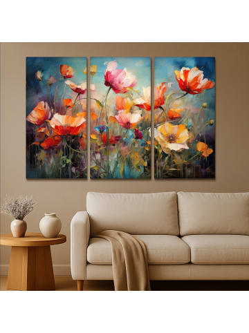 OnlyWow Leinwandbild 3er Set