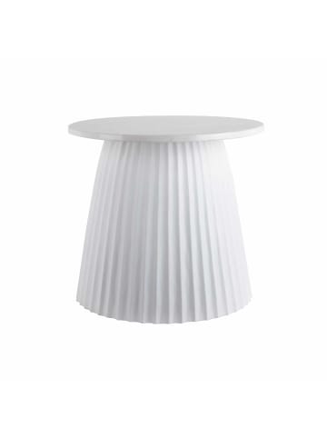 Leitmotiv Couchtisch Luscious Cone - Weiß - Ø45cm