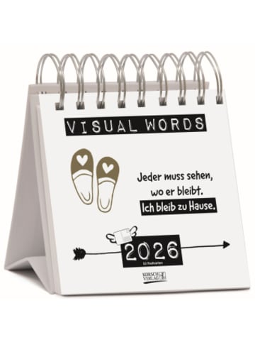 Korsch Kalender - Visual Words 2026