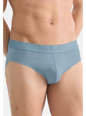 Sloggi Slip / Unterhose SLG Base Soft in Blue-light combination